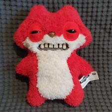 New Fuggler Funny Ugly Monster RED SKETCHY SQUIRREL MONSTER Plush Toy 24cm