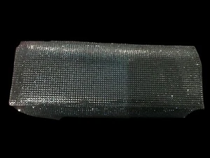  Neue Abend-Clutch marineblau Strass Kristall Körper Klappe Stil – passt iPhone - Bild 1 von 3