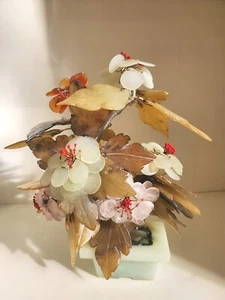 ANTIQUE CHINESE JADE TREE - Picture 1 of 2