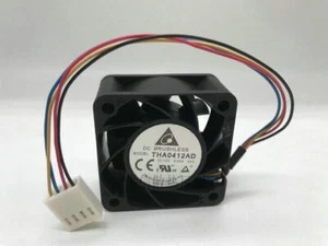 1 PCS Delta Fan THA0412AD DC 12V 0.60A 4020 4CM 4 PIN cooling fan - Picture 1 of 4