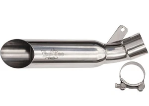 Voodoo Shorty Race Exhaust Kawasaki ZX10 08-10 Show Polish Finish - Bild 1 von 1