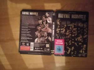 Wrestling DVD WWE Royal Rumble 2009 Steelbook WWF WCW TNA ECW ROH DWA USWA - Picture 1 of 1