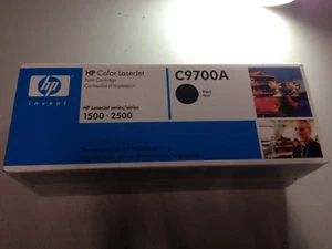 ORIGINAL HP LaserJet Color Black Toner  - C9700A-  - Picture 1 of 1