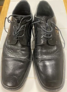 Zapatos de vestir negros Stafford Vero Cuoio para hombre talla 10 1/2 - Imagen 1 de 5