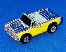 Micro Machines '65 Lincoln Continental Classy Chromers Yellow 1990 Galoob