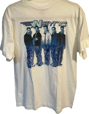 "Camiseta vintage *NSYNC juvenil XL adulto mediana 19"" X 27""" Foto 1 de 4