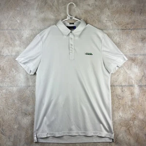 J Lindeberg Poloshirt Erwachsene Large weiß Performance Jersey Golf Solid Stretch - Bild 1 von 13