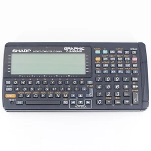 Ordinateur de poche Sharp PC-G850 langue C fonctionnel testé PokeCon du Japon - Photo 1/10