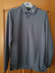 Mens Golf Mizuno Top, New Without Tags, Grey, size Small - Picture 1 of 5