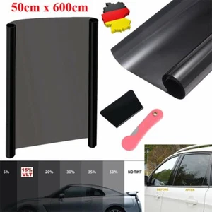 Window Tint Film 15% VLT Black Roll Car Auto House Home 50 cm X 600 cm Brand New - Afbeelding 1 van 8