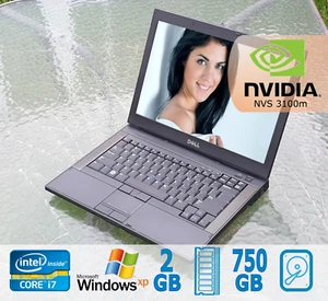 RETRO Vintage Dell Latitude E6410 Windows XP Intel i7 NVIDIA NVS 3100m Graphics - Picture 1 of 7
