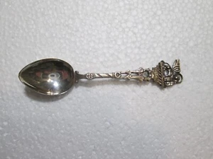Vintage Italian Venezia 800 Silver Lion of Saint Mark Souvenir Spoon - Picture 1 of 5