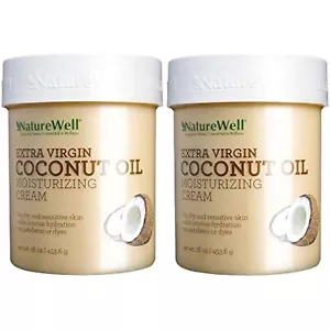 NatureWell Kokosnuss + MCT Feuchtigkeitscreme (16 Unzen) (2er Pack) - Bild 1 von 1