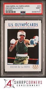 1992 IMPEL OLYMPICARDS BOXING #23 OSCAR De La HOYA RC HOF PSA 9 X3892311-915