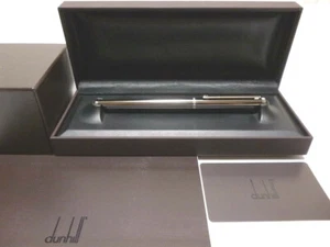 Dunhill newgemline Ballpoint Pen(Black pearl&Silver) NZ2932P wz/Box,Guarantee - Picture 1 of 10