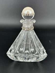 Tschechien Dreieck Kunst Glas Parfüm Flakon Kunstperlen Topper Strass - Bild 1 von 7