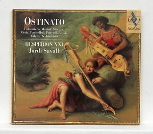 JORDI SAVALL ⸺ OSTINATO ⸺ ORTIZ, FALCONIERI, ROSSI... ⸺ ALIAVOX CD NM - Picture 1 of 2