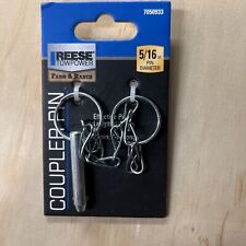Reese Trailer Coupler Pin, 5/16-Inch Diameter x 1-1/8 Inch Long With 7” Chain