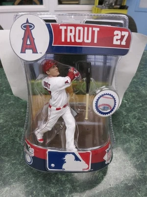 Figura de acción Mike Trout Los Angeles Angels Imports Dragon MLB béisbol. NUEVO Foto 1 de 2