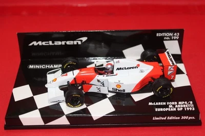 1/43 McLaren Ford MP4/8 (1993) - #7 M. Andretti - MINICHAMPS - Immagine 1 di 3