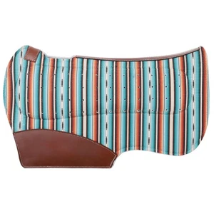Almohadilla de silla de montar de contorno Showman 31"" x 32"" equilibrada con estampado de serrapo construido - Imagen 1 de 1