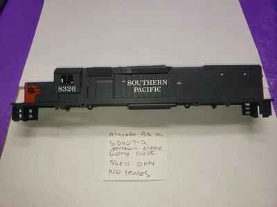SD40T-2 SHELL ONLY SOUTHERN PACIFIC HO SCALE  LOCOMOTIVE SD40T-2  DYNAMIC BRAKE - Image 1 of 4