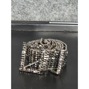 Rhinestone Belt Diamante Crystal Evening Party Bridal Waist Dress Belt Glam - Picture 1 of 9