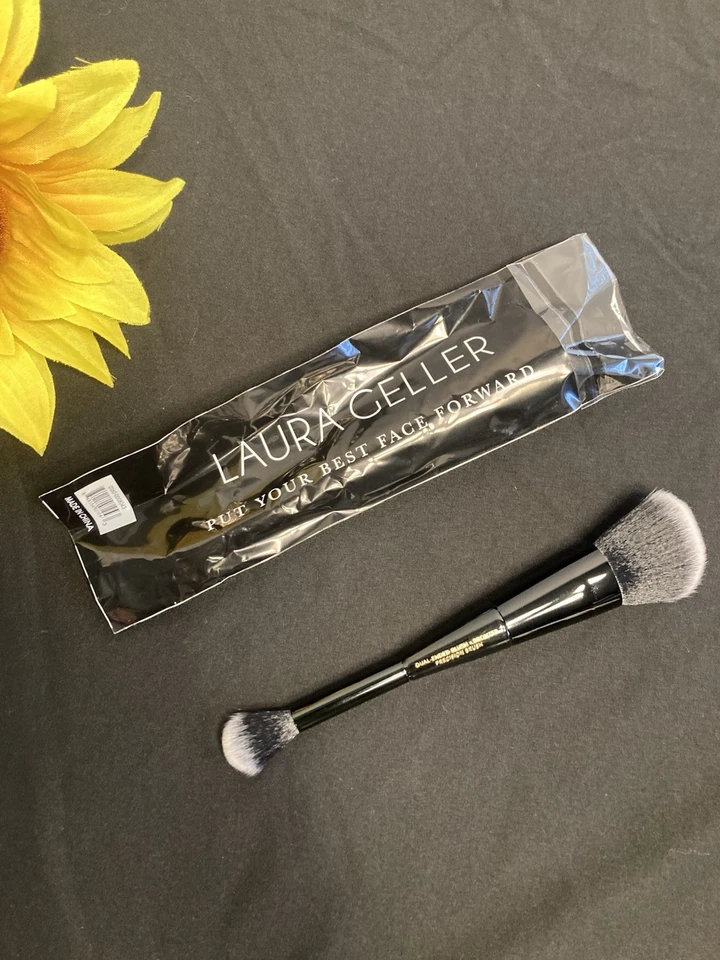 (Lot Of 2) Laura Geller New York- Dual-Ended Blush and Bronzer Precision Brush - Image 1 of 3