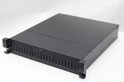 2U 24-Bay 2.5″ Hot-Swap SAS/SATA Storage Chassis ATX, Kitron 350 W PSU Fans - Image 1 of 4