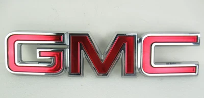 GMC ACADIA YUKON PARRILLA DELANTERA EMBLEMA ADORNO INSIGNIA LOGOTIPO PLACA DE IDENTIFICACIÓN 2007-2017 Foto 1 de 4