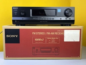 Sony STR-DH100 FM Stereo/FM-AM Receiver HI-FI - For Parts or Repair - Picture 1 of 10