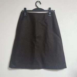 A.P.C. Arpese Dark Brown Flared Skirt Knee Length - Picture 1 of 9