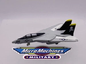 Micro Machines Military F-14 Tomcat #500 Fighter Aircraft Galoob LGTI 1999 - Picture 1 of 3