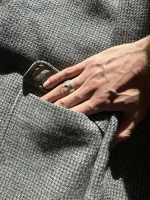 Abrigo deportivo vintage Arnie (Arnold Palmer) 100 % lana tweed - talla 40R - impecable Foto 1 de 4