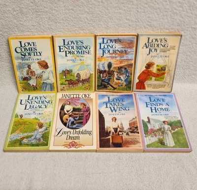 Love Comes Softly Series by Janette Oke Complete 8 Book Set 1 2 3 4 5 6 7 8 PB Foto 1 de 3