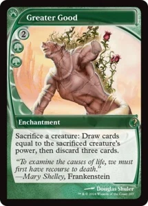 1x casi nuevo Magic The Gathering | Greater Good (Future Sight) | MB2 | Magic - Imagen 1 de 1