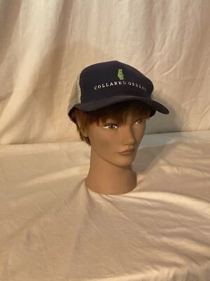 SOMBRERO DE CAMIONERO CON CUELLO VERDE HECHO EN EE. UU. Foto 1 de 4