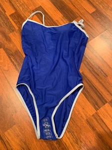 Speedo Swimsuit Women's Blue Size 12 New $72 - Picture 1 of 2
