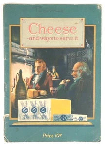 Cheese and Ways to Serve It Recipes Kraft Cheese Co. Chicago c1920 PA225 - Picture 1 of 4
