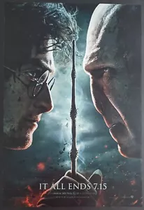 Harry Potter and the Deathly Hallows 2010 Original Movie Poster 27x40 D/S Rolled - Picture 1 of 18