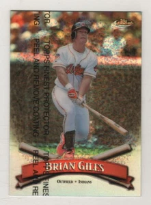 1998 Topps Finest Refractor #044 Brian Giles Cleveland Indians BV$5 #44 - Picture 1 of 1