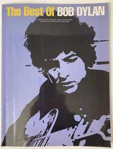 The Best of Bob Dylan Songbook for Piano Voice and Guitar Paperback 1997 - Picture 1 of 2