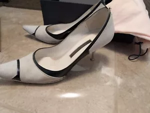 Narciso Rodriguez white heels 36.5 6 - Imagen 1 de 5