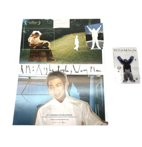 BTS RM RIGHT PEOPLE, WRONG PLACE ORIGINAL PHOTO CARD & MINI POSTER AMC ‘24 MINT - Picture 1 of 7