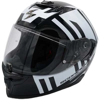 Scorpion EXO-520 Evo Air ECE 22.06 BANSHEE perlmutt weiß-schwarz Gr. XXL 63/64 - Bild 1 von 4