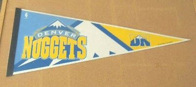 Denver Nuggets basketball regular pennant 2003 - 2008 logo NBA - Image 1 of 4