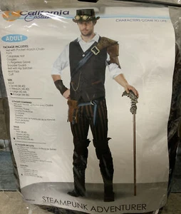 ⚡️ Mad Excursion Professor Steampunk Adult halloween (XL 44/46) ⚠️ Incomplete ⚠️ - Picture 1 of 2