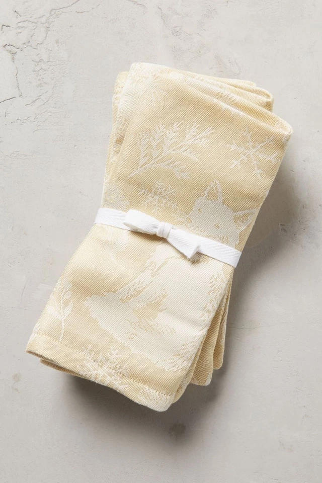 Anthropologie Clever Creature Individual Napkin - Image 1 of 1
