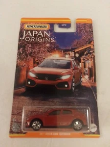Matchbox 2022 Japan Origins Series #7 / 12 Red 2017 Honda Civic Hatchback MOC - Picture 1 of 2