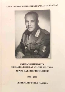 FREGATTENKAPITÄN GOLDMEDAILLE FÜR MILITÄRWERT JUNI VALERIO BORGHESE  - Bild 1 von 1